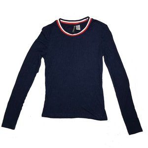 Womens H&M Sweater Sweatshirt Longsleeve Shawl